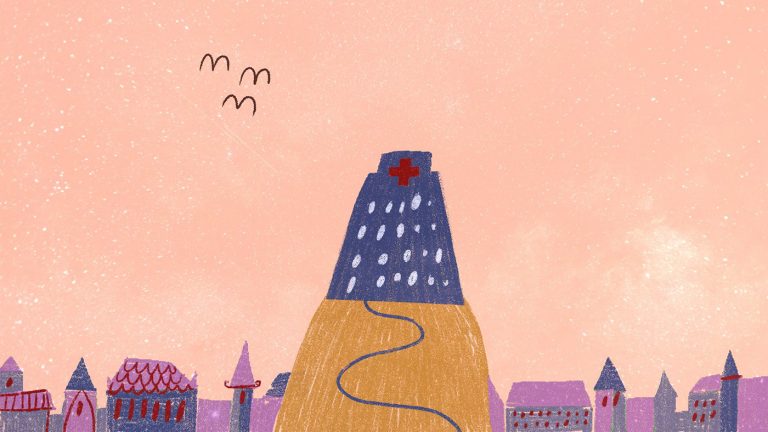 Radiotherapy at the Yellow Hill | Noemi Valentiny